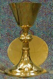 Gold-Plated 4th Degree Knights Of Columbus Chalice
